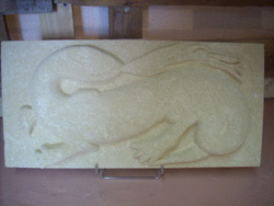 Bas relief Salamandre